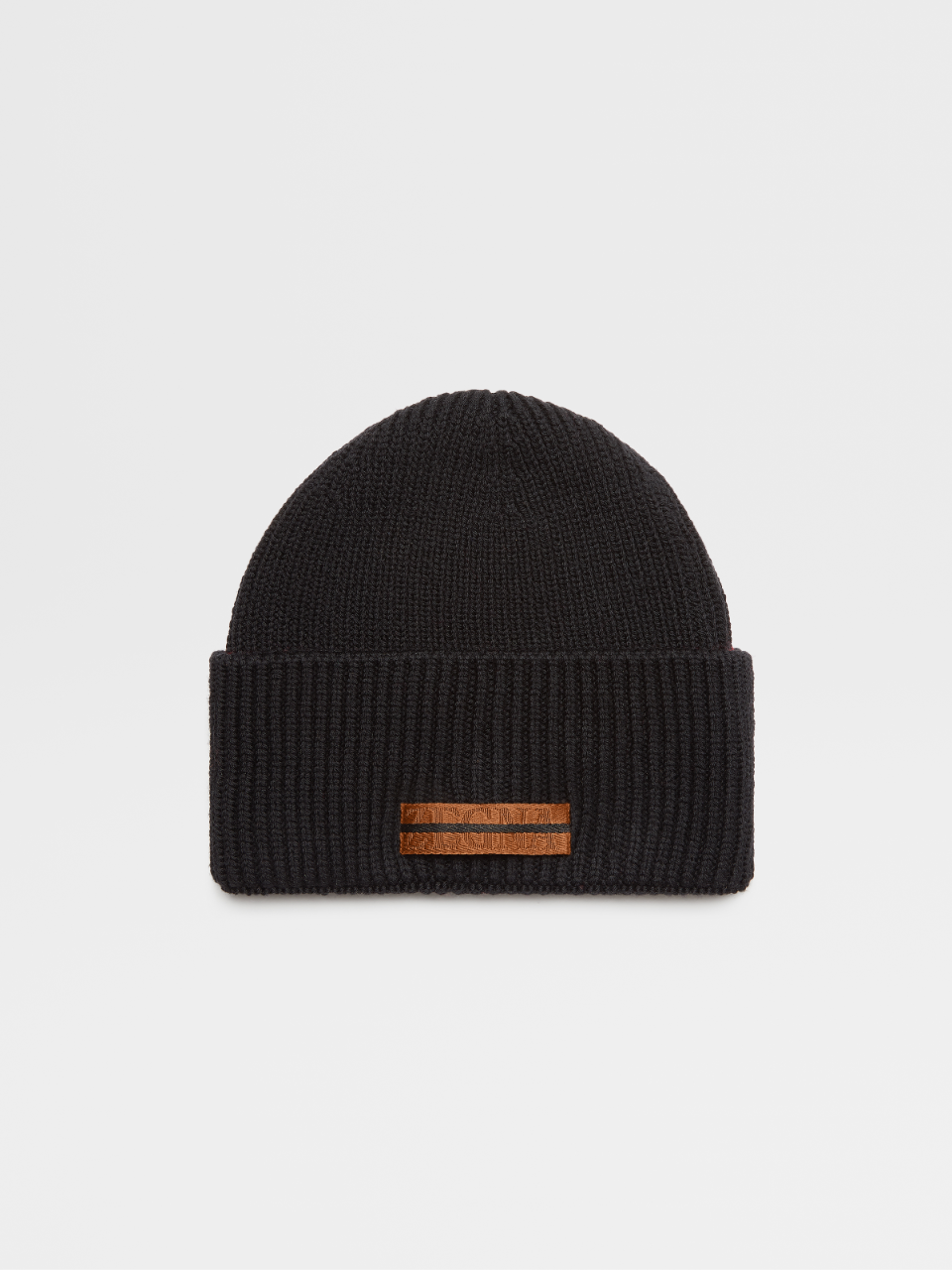 Black Techmerino™ Wool Beanie